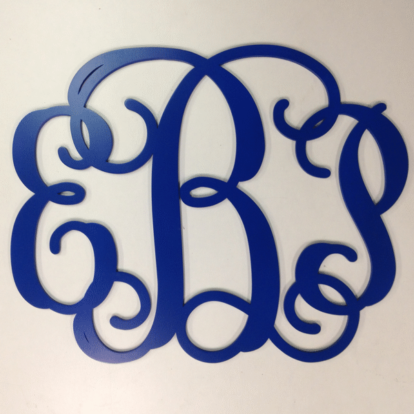 Script Monogram 32"
