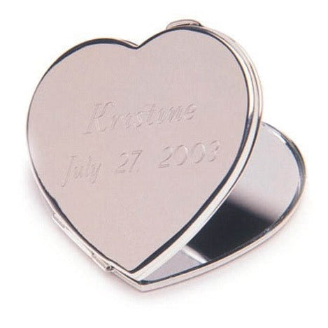 Heart Compact Mirror