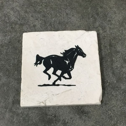 Horse Country Sandstone Coaster