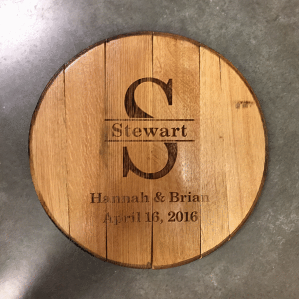 Bourbon Barrel Head