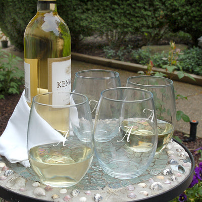 Stemless Wine Glasses (Set of 4)