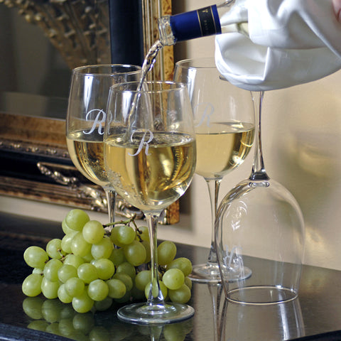 Stemmed Wine Glasses (Set of 4)