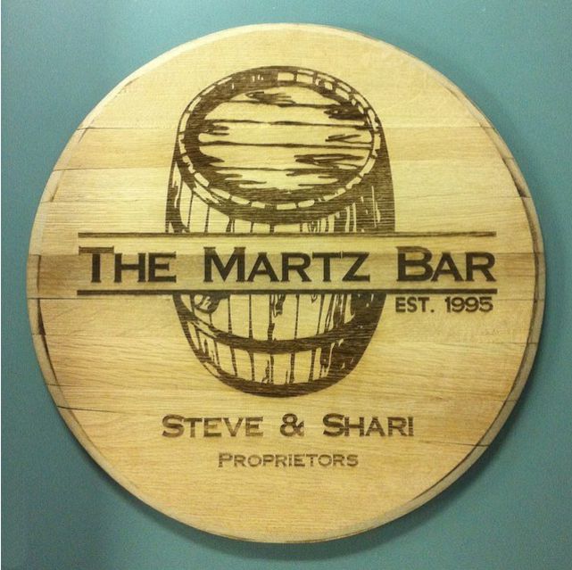 Family Bar Barrel Head