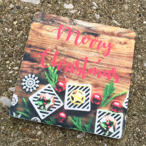 Christmas Sandstone Coaster