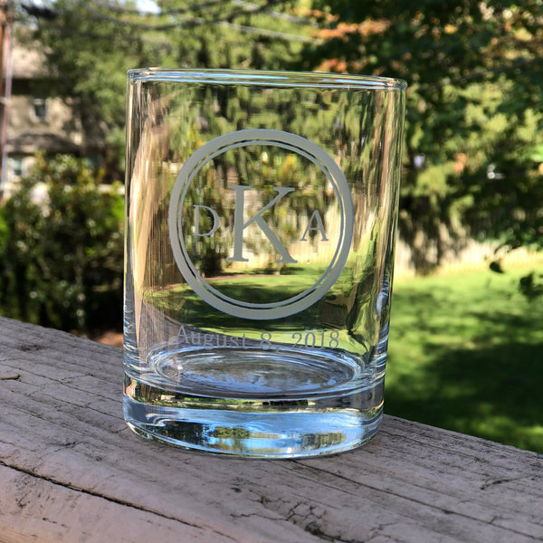 Circle Bourbon Glass