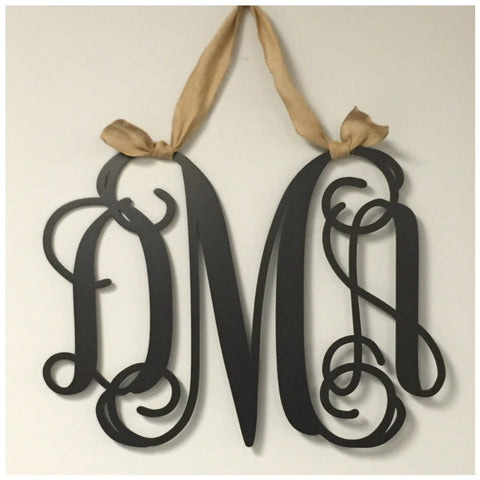 Script Monogram 22"