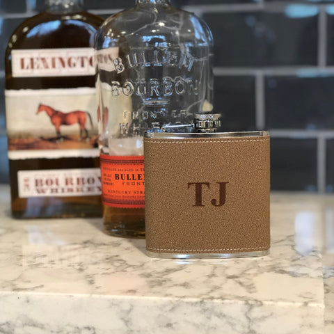 Leather Flask 6 oz.