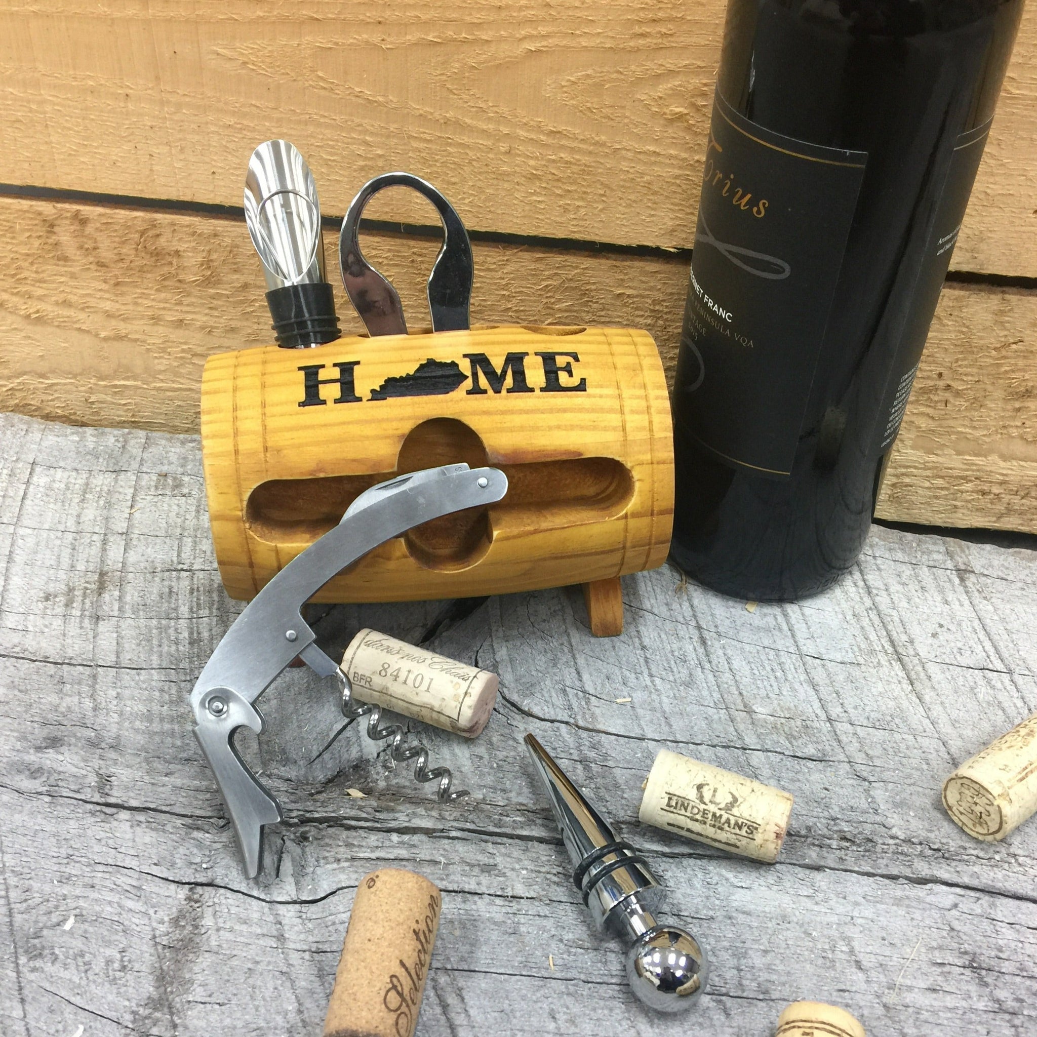 Wine Barrel Accessory Kit - Home State