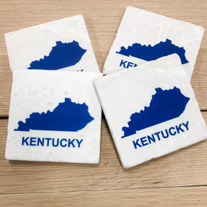 Kentucky Sandstone Coaster Set