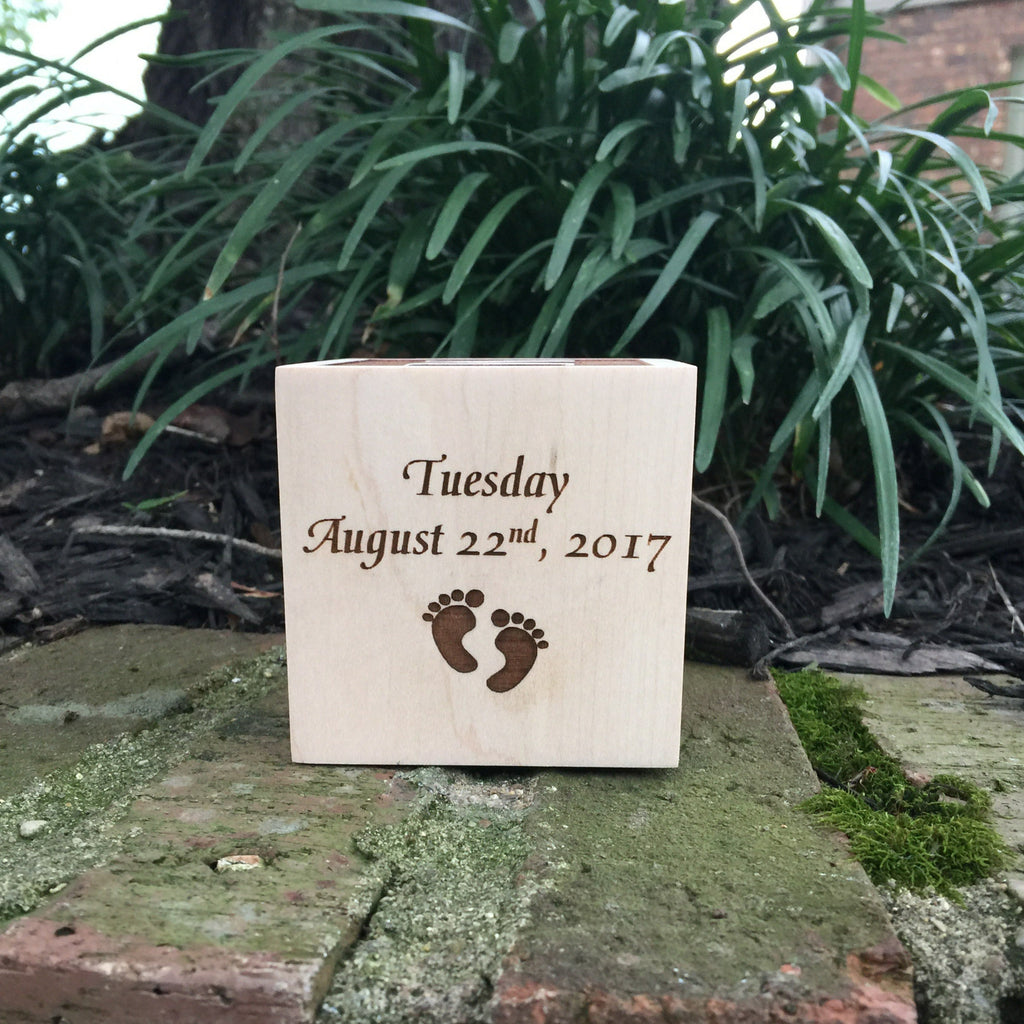 Personalized Baby Block, Unique Baby Gift