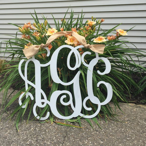 Script Monogram 22"
