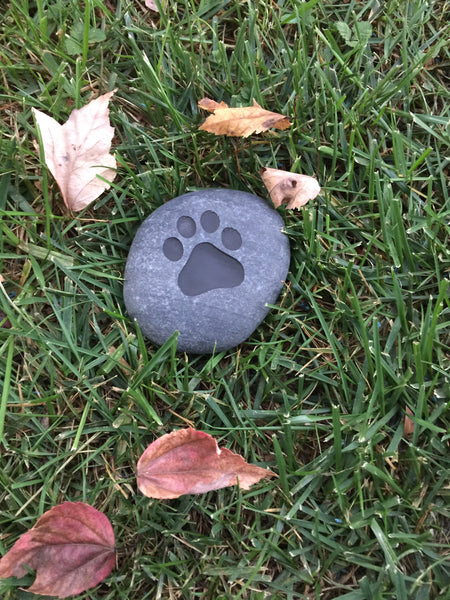 Pet Stone Paw Print